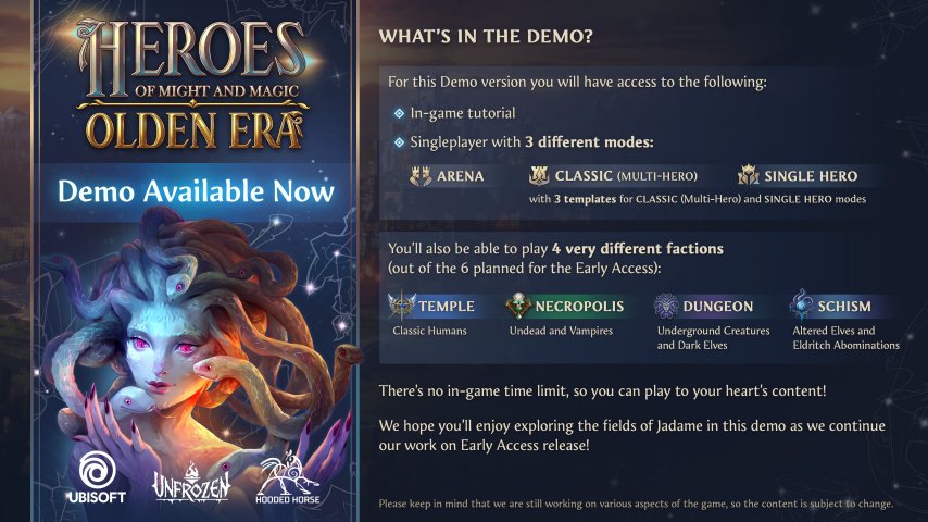  《魔法门之英雄无敌：上古纪元》免费试玩版上线 正式版2026年发布