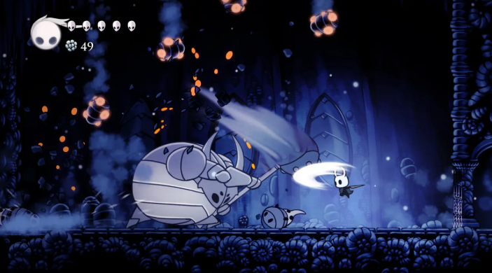  《空洞骑士》Steam峰值破2.3万续作定档带动玩家回归