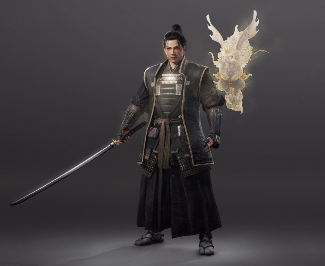 《仁王3》主角形象图公布 武士忍者双形态超帅