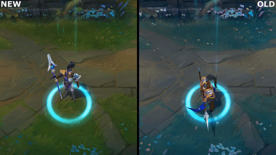 赵信新旧版本对比