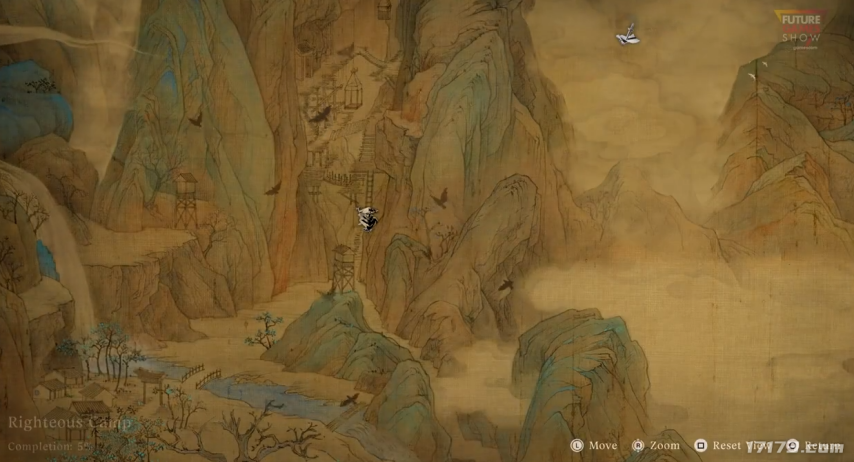 游戏地图与导航界面