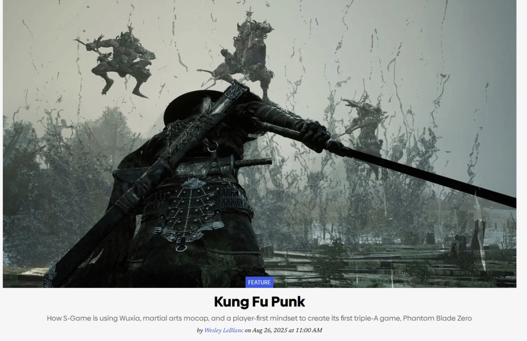  Game Informer盛赞《影之刃零》：游戏与国家双重魅力