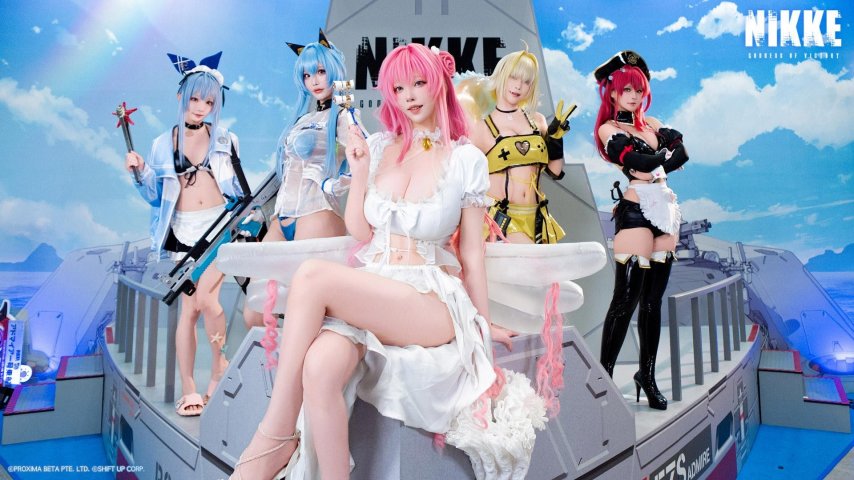  《NIKKE》Comiket 106泳装Coser Yasal引爆全场