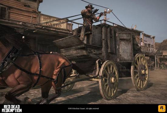  R星荒野大镖客早期开发画面首次曝光