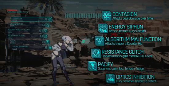  GGST联动赛博朋克露西性感黑客战斗演示